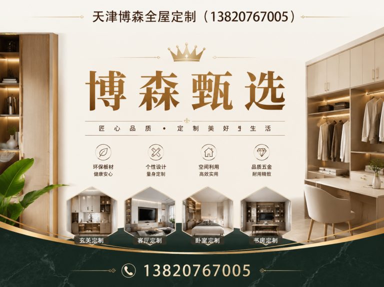 和平区全屋定制家具厂家展示图